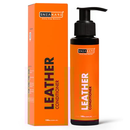 SNEAKARE Shoe Leather Conditioner (100ml) - Deeply Nourishes, Revitalizes, and Protects Leather Shoes, Restores Softness, Smoothness, and a Brilliant Shine for Long-Lasting Durability