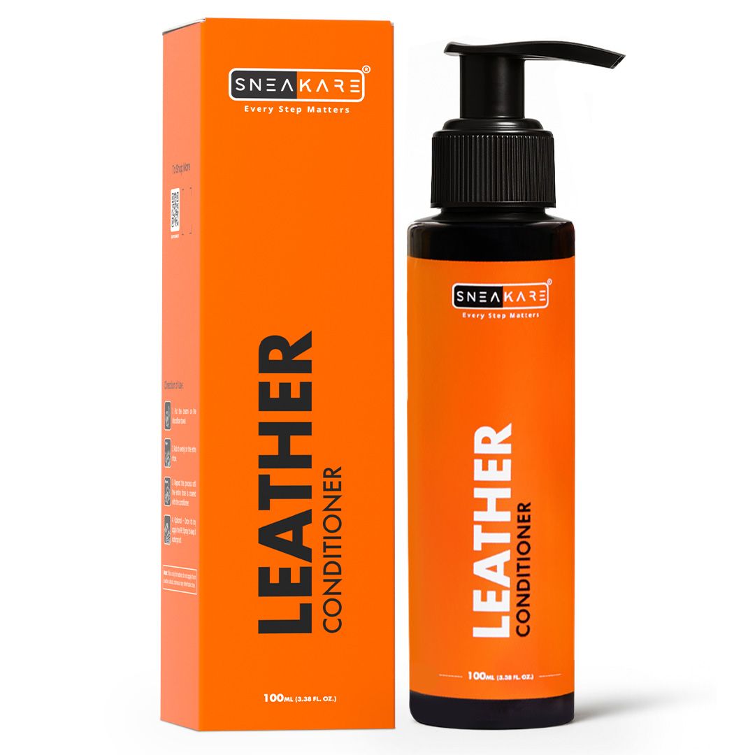 SNEAKARE Shoe Leather Conditioner (100ml) - Deeply Nourishes, Revitalizes, and Protects Leather Shoes, Restores Softness, Smoothness, and a Brilliant Shine for Long-Lasting Durability