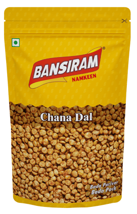 BANSIRAM CHANA DAL STANDEE PACK 375 GM (NAMKEEN)