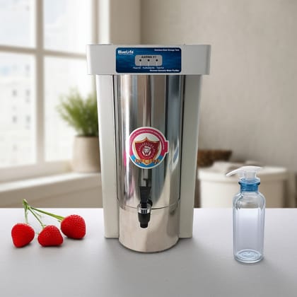 BlueLife® Aarwa-V1 Digital Reverse Osmosis Water Purifier with Detachable Stainless-Steel Tank