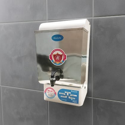 BlueLife® Gigas, Digital RO®+UV Water Purifier with Detachable Stainless-Steel Tank