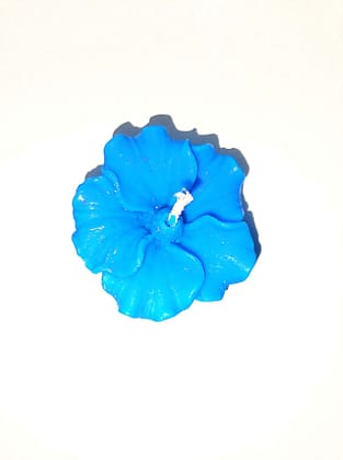 multi colour Flower Candle - Tropical Ambiance & Tranquility 5ps