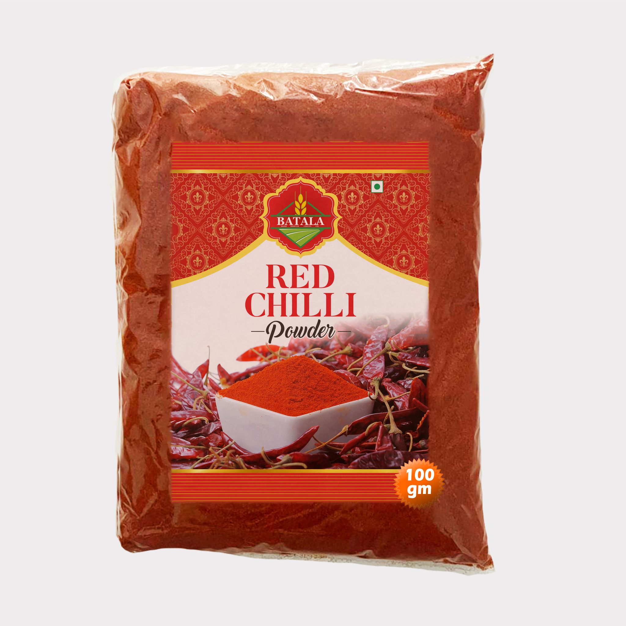Red Chilli Powder 100 gm by Batala – Vibrant Color and Authentic Taste