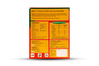 Milletsy Millet Khichdi Instant Mix Pack of 3| 200 gm each