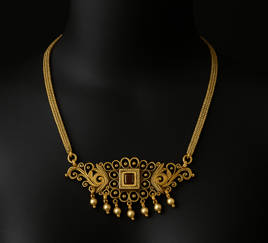 Charming Gold Necklace