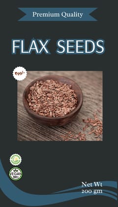 FLAX SEEDS- 200gm