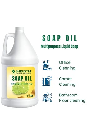 Shrushti Chemical Soap Oil 5 Ltr - Multipurpose Liquid Soap Shrushti Chemical Soap Oil 5 Ltr - Multipurpose Liquid Soap