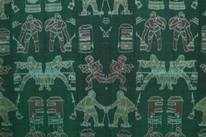 GI Tagged Sambalpuri Ikat Cotton Fabric GI Tagged Sambalpuri Ikat Cotton Fabric