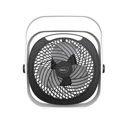 Pigeon Aura Portable Mini Fan with 1800mAh Rechargeable Battery, 3 Speed Modes & USB Charging | UltraLite, 360° Rotation, Multi-Clip Function for Home