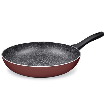MILTON Pro cook Granito Fry Pan, 22 cm Frying Pan for Stir-Fry, Omlette Egg Pan, Sauté, Fish Frypan, Non-Stick Cookware Induction & Gas Friendly