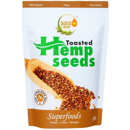 INDUS HEMP-TOASTED HEMP SEEDS | Rich in Omega Fatty Acids | Lowers Cholesterol | 100% Vegan and Organic | 10g Protein | 12g Omegas 3 6 9 . INDUS HEMP-TOASTED HEMP SEEDS | Rich in Omega Fatty Acids | Lowers Cholesterol | 100% Vegan and Organic | 10g Protein | 12g Omegas 3 6 9 .
