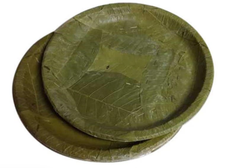 Eco-Friendly Sal Leaf Plates - Sustainable & Biodegradable