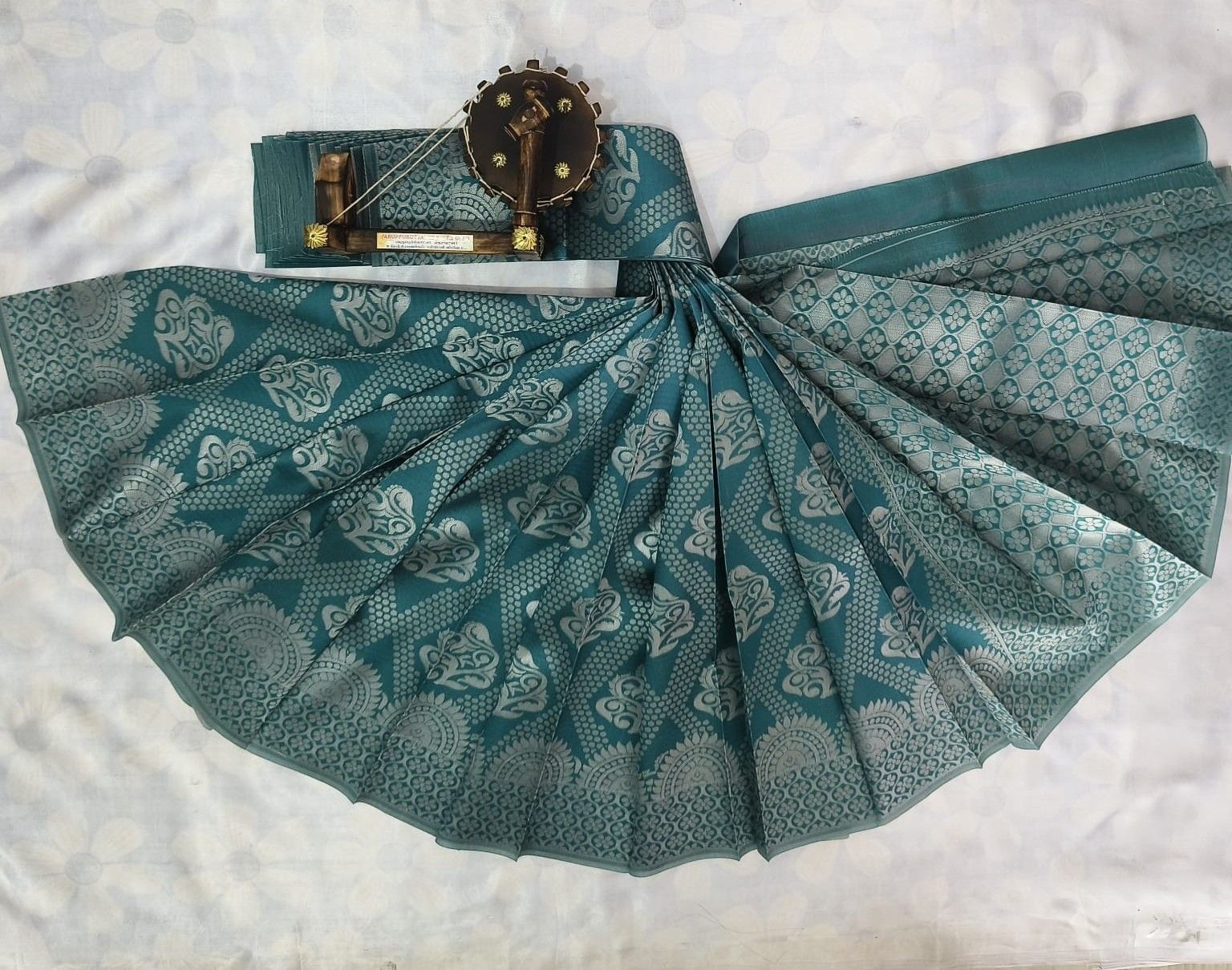 Kubera Silk Cottton Saree&nbsp;with Blouse