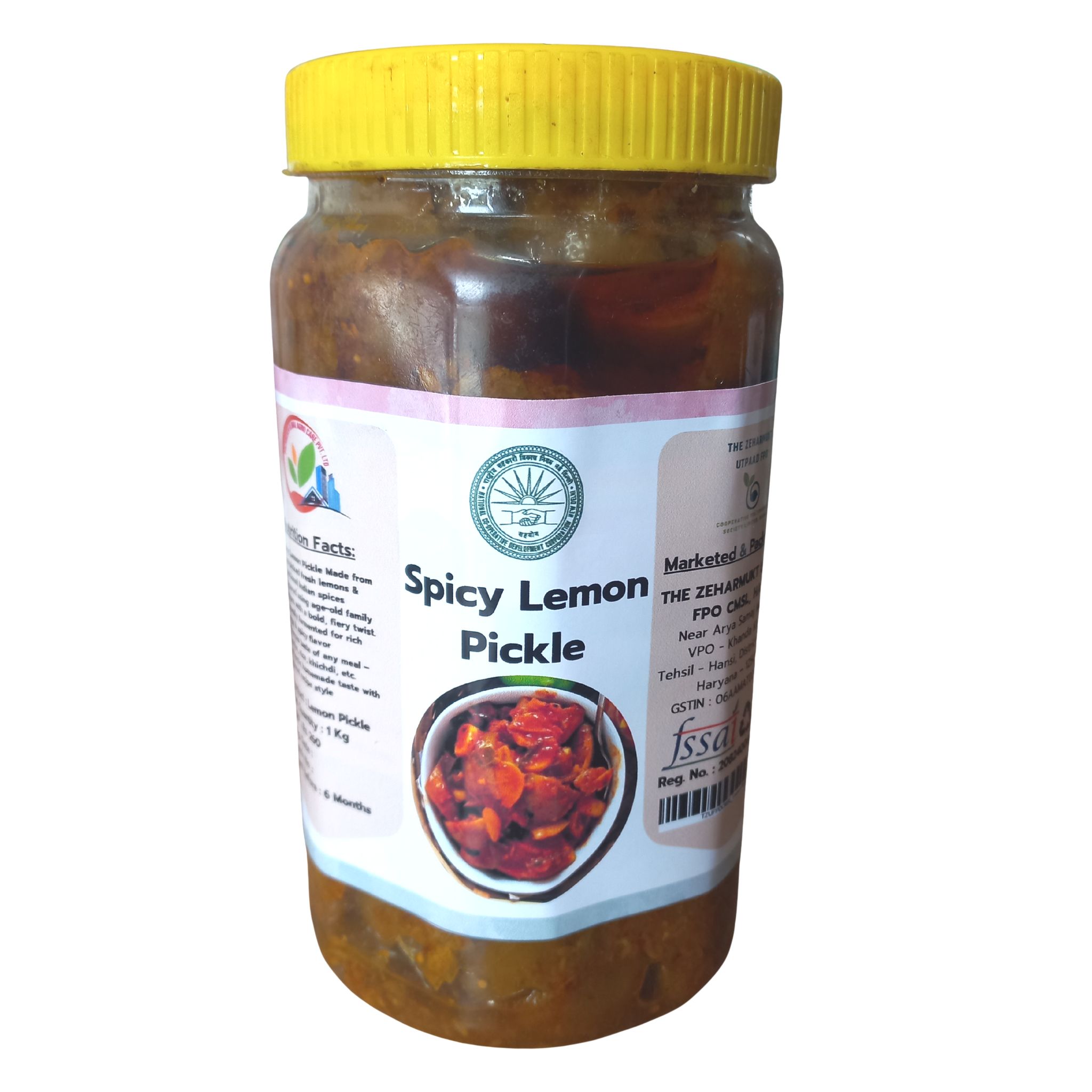 Spicy Lemon Pickle
