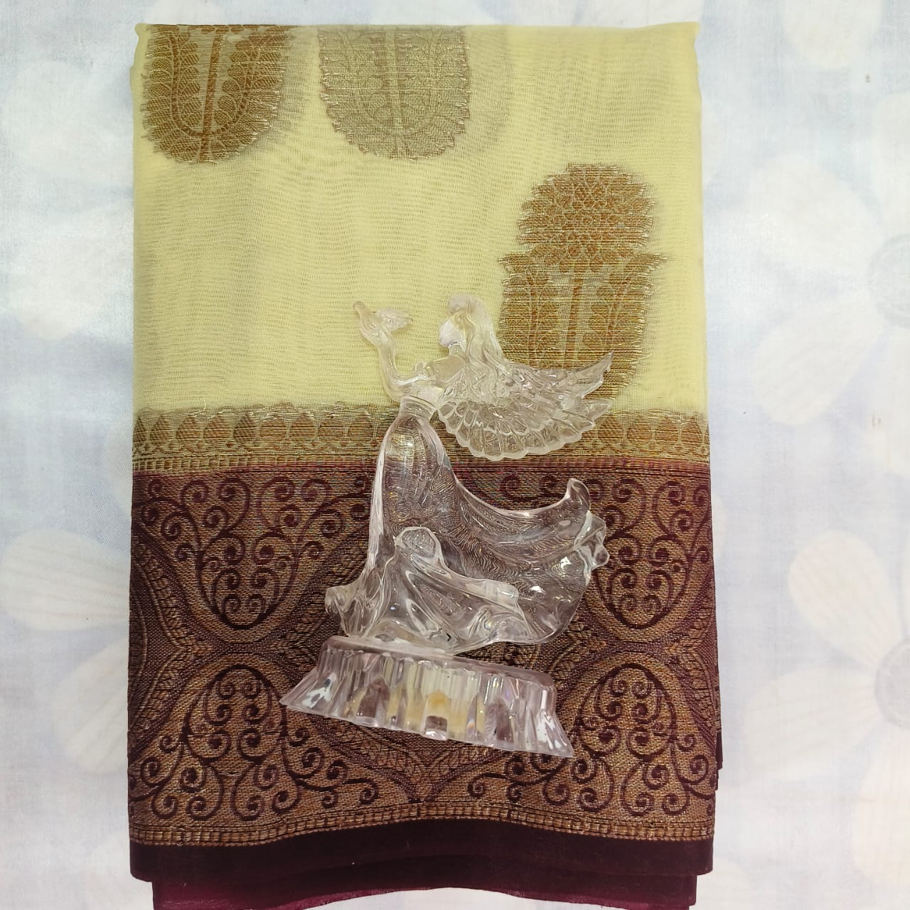 Silk Cotton Saree with Blouse