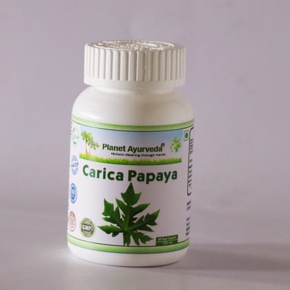 Planet Ayurveda Carica Papaya Capsules (60 CAP) Planet Ayurveda Carica Papaya Capsules (60 CAP)
