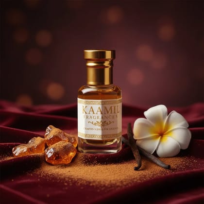 Khamrah Attar  Sweet Gourmand Amber Perfume Oil 6 ML
