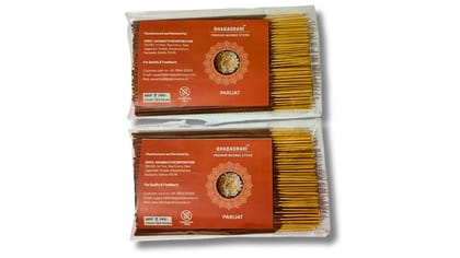 Bhabagrahi Premium Charcoal Free Incense Sticks | High Grade Parijat Fragrances (8 Inch, 300 Units, Set of 2) Bhabagrahi Premium Charcoal Free Incense Sticks | High Grade Parijat Fragrances (8 Inch, 300 Units, Set of 2)