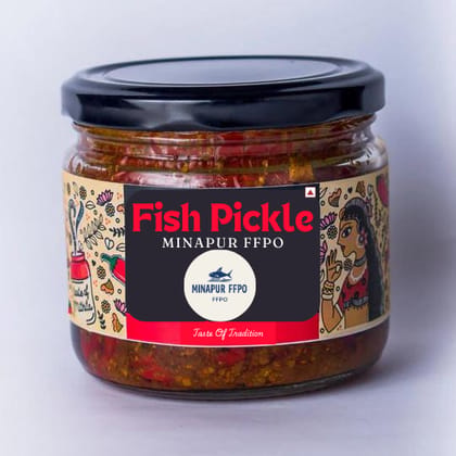 Minapur Authentic Fish Pickle - 300gm Minapur Authentic Fish Pickle - 300gm