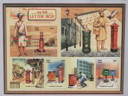 Shobhaphila's Indian Miniature Sheet Year Pack Stamps 2005 ( 3 Stamps)