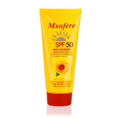 Mxofere Sunscreen Lotion SPF 50 - Broad Spectrum Protection