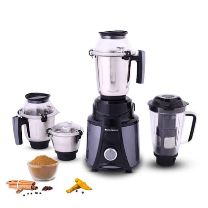 Wonderchef Galaxy Mixer Grinder 4 Stainless Steel Jars 750w