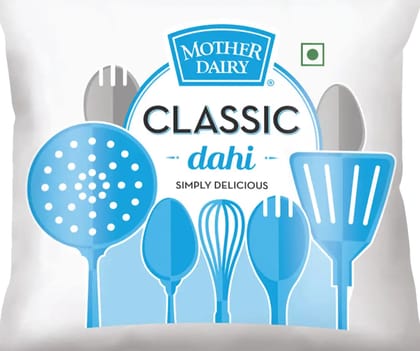 MOTHER DAIRY CLASSIC TONED CURD POUCH