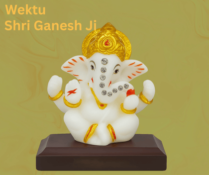 Wektu Shri Ganesh Ji Idol - Divine Blessings & Prosperity