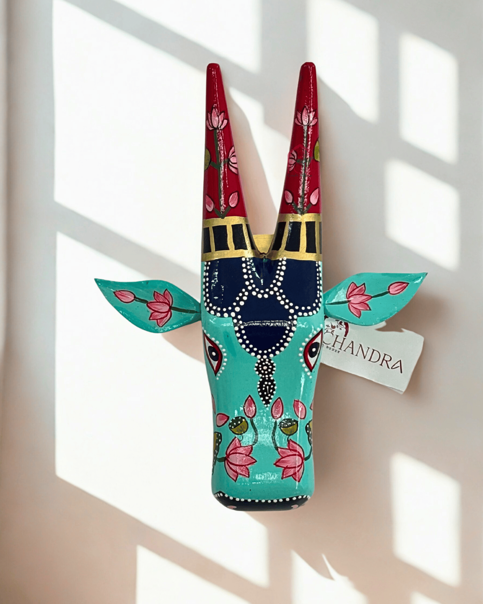 Sacred Cow – Wooden Wall Hanging Decor