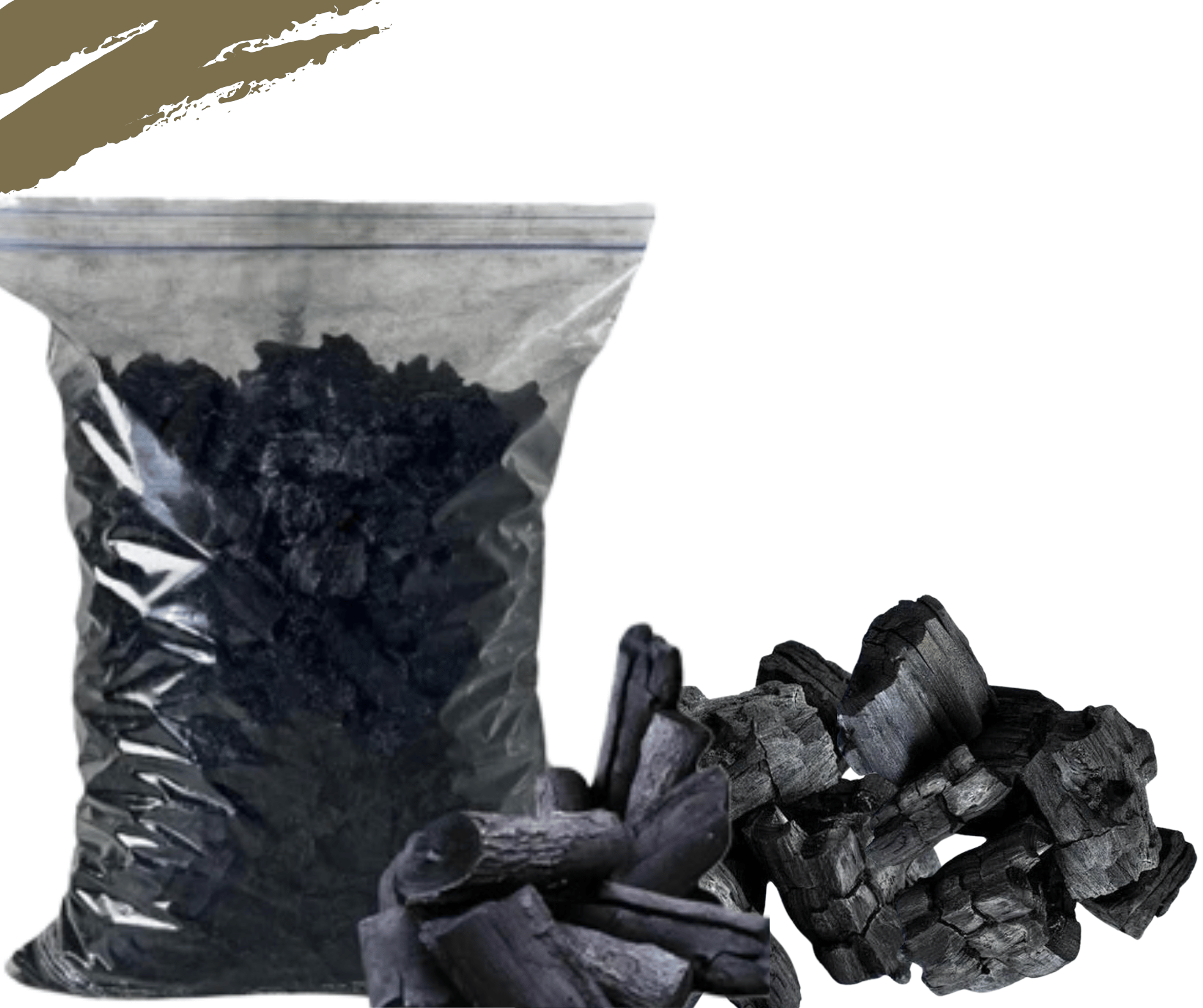 Premium Hardwood Charcoal - Perfect for Grilling 1KG