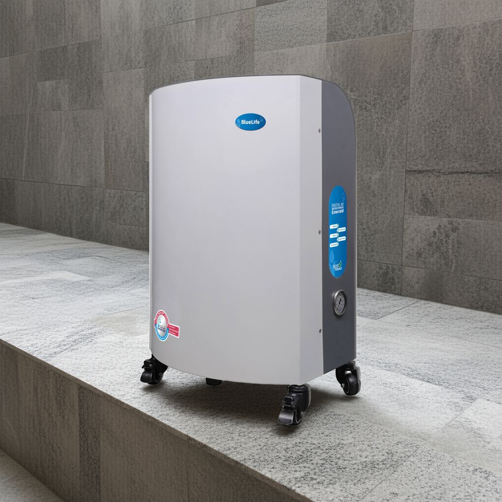BlueLife® Emerald 25LPH, Digital RO®+UV Water Purifier for Higher Consumption Environments