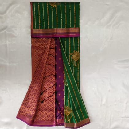 Vairaoosi Soft Silk Saree with Blouse - Kodi design