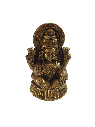 Divine Brass Statue - Exquisite Deity Figurine for Home & Temple