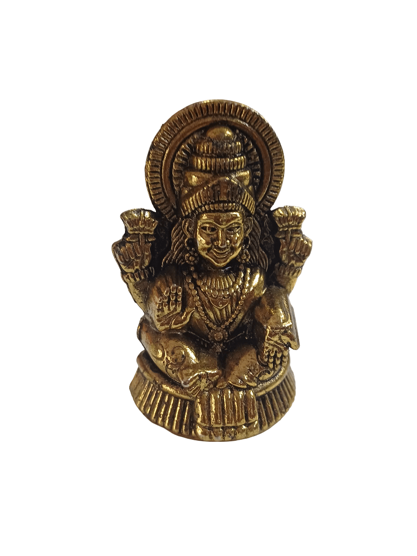 Divine Brass Statue - Exquisite Deity Figurine for Home & Temple
