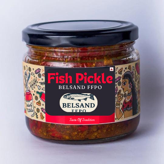Belsand Fish Pickle - Authentic Indian Delight 300gm