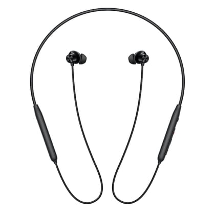OnePlus Bullets Wireless Z2 ANC Bluetooth in Ear Earphones with Mic, 45dB Hybrid ANC, Bombastic Bass - 12.4 mm Drivers, 10 Mins Charge - 20 Hrs Music, 28 Hrs Battery (Booming Black)
