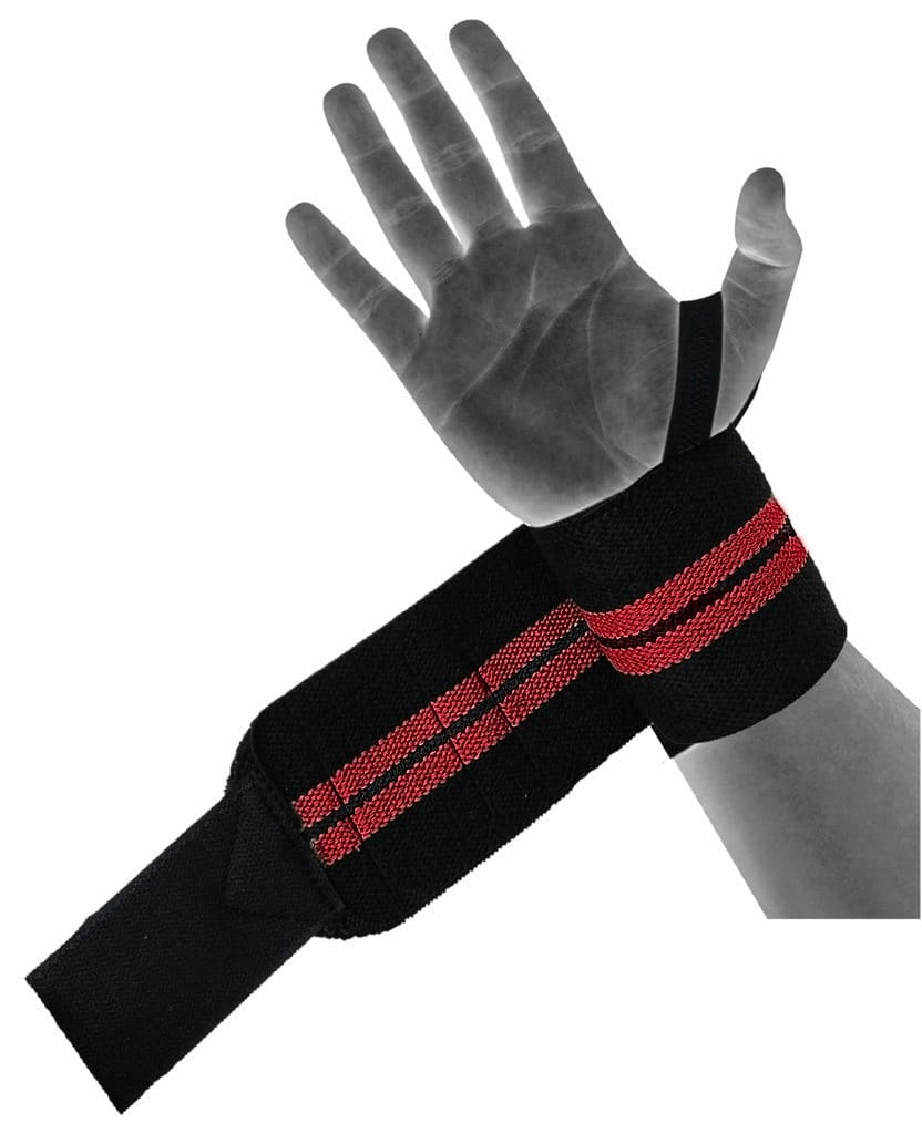 Body Smith Premium  Weight Lifting Wrist Support Straps with Thumb Loop