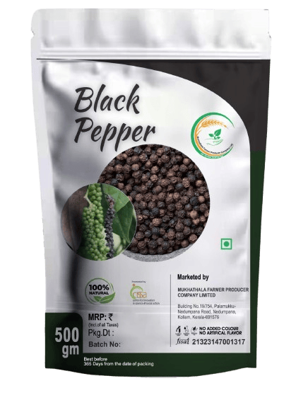 Black Pepper - 500g - 100% Natural