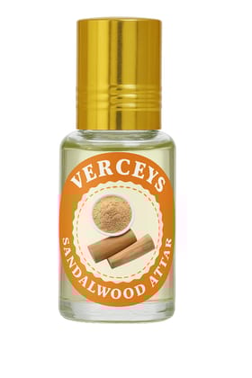 Improves the positivity Rahu Planet With Verceys 3 ML Roll On Chandan sandalwood attar ittar for Anxiety Relaxation attraction Focus & wealth
