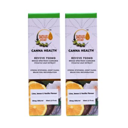 INDUS HEMP CANNA HEALTH CBD REVIVE 750MG | COMBO PACK OF 2 INDUS HEMP CANNA HEALTH CBD REVIVE 750MG | COMBO PACK OF 2