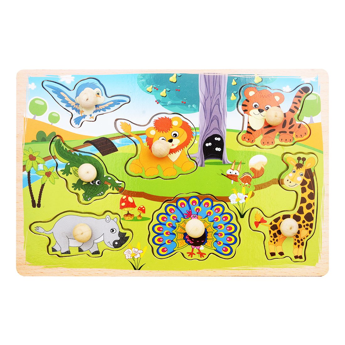 Animals Wooden Puzzle | Wooden Puzzle Games for Childrens | Wooden Animal Puzzles for Adults | Wooden Animal Puzzle | Puzzle Game | Animal Puzzle | Educational Puzzle
