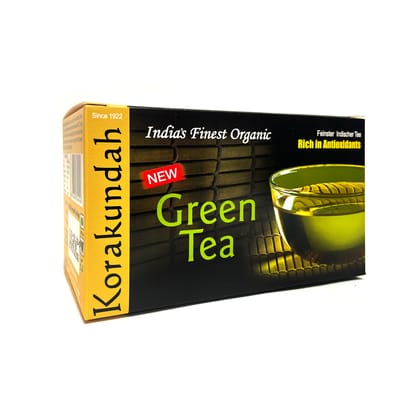 KORAKUNDAH Organic Green Tea  (25 Dip Bags)
