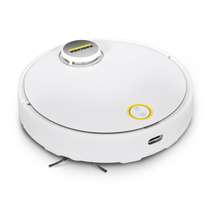 KARCHER RCV 3, 2-in-1 Robot Vacuum Cleaner with Mopping & vaccum function, 2500 Pa Powerful Suction Power, 3200 mAh Battery, 120 Min Runtime, Advanced LiDAR Technology, Fall Sensors, Smart App Control, Precise mapping, Timer Program, German Technology