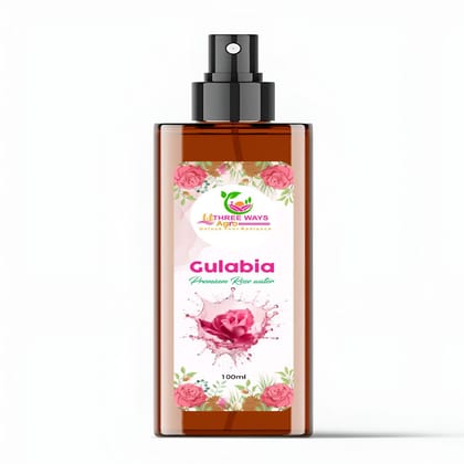 Gulabia Premium Rose Water by Three Ways Agro - 1 Litre