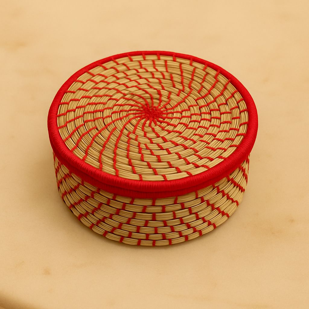 Multipurpose Versatile Storage Box – Handcrafted in Sabai Grass