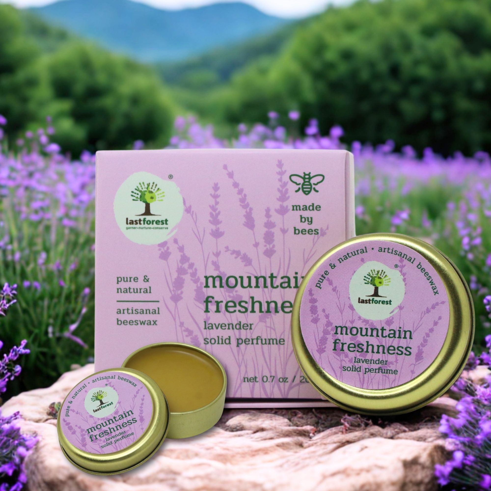 Beeswax Solid Perfume - Lavender