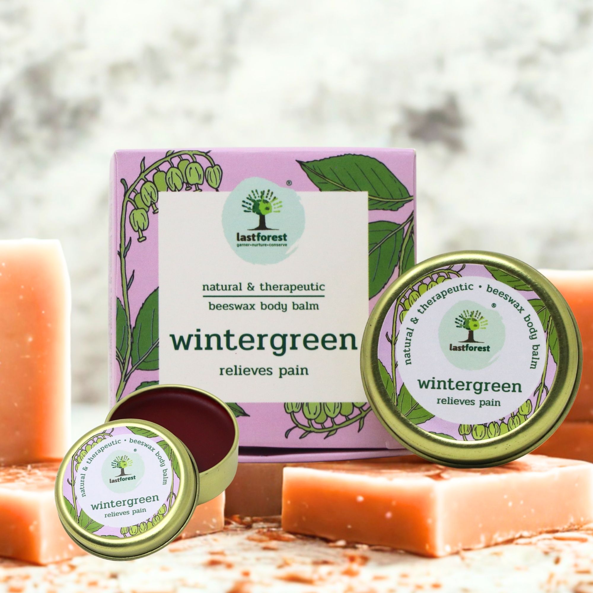Therapeutic Beeswax Balm   Wintergreen (Effective Pain relief), 20g