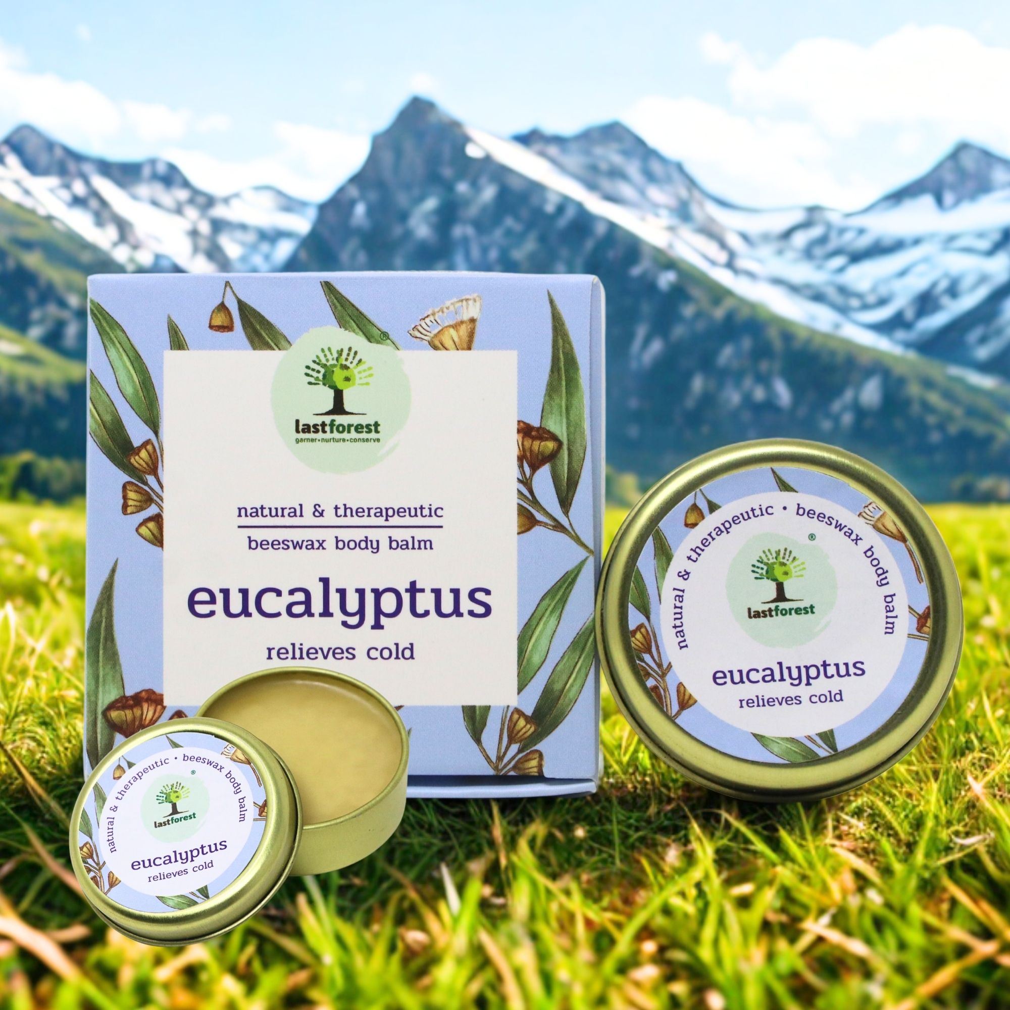 Therapeutic Beeswax Balm   Eucalyptus (Relives Cold), 20g