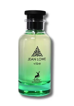 Jean Lowe Vibe by Maison Alhambra – Unisex Eau De Parfum (Woody, Fresh & Sophisticated – 100ml)
