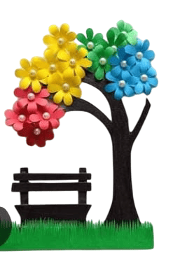 Colour Tree 3d Wall Art 